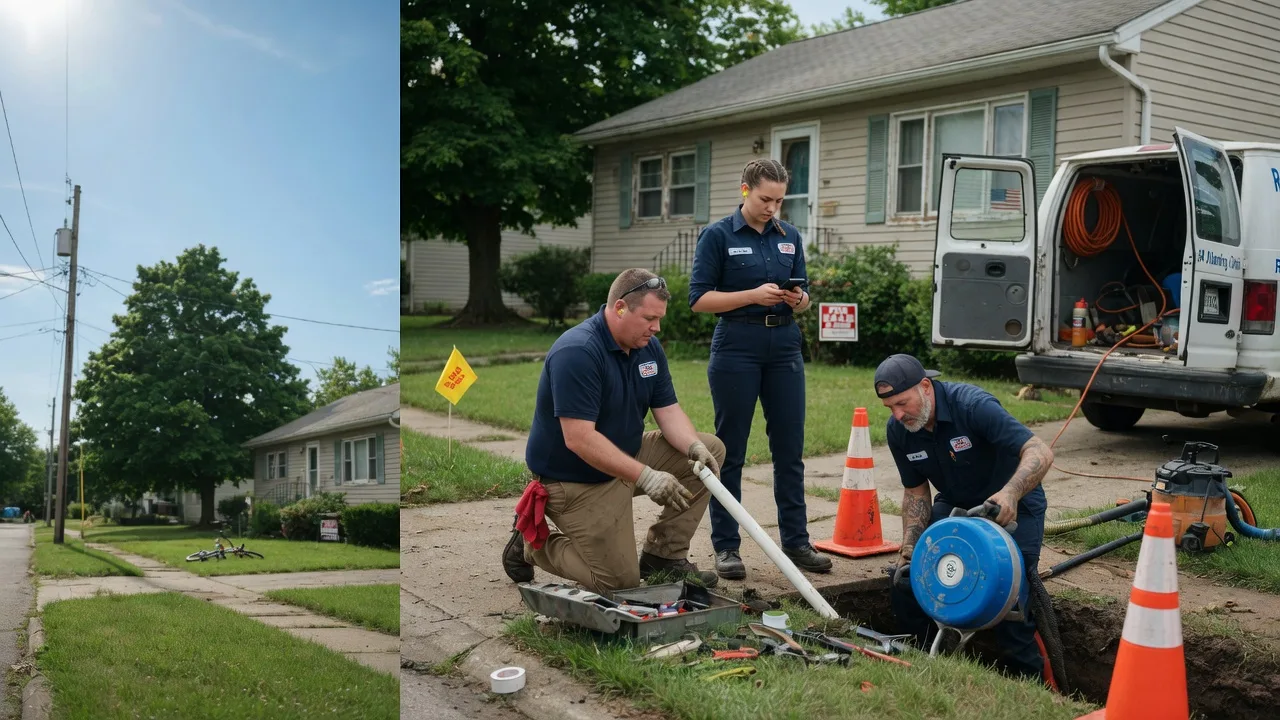 Sewer Line Repair in Worthington, IN near me